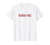 Kiss Me Shirt Y2K Aesthetic Trendy T-Shirt