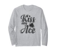 Kiss My Ace Poker ou Skat Jeu de Cartes Manche Longue