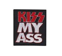 Kiss My Ass Écusson Patch en fer brodé sur accessoire