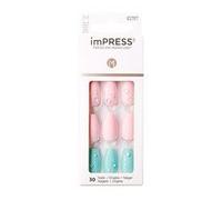 Kiss My Face - Impress Nails Dew Drop - Samolepící Nehty ( 30 Ks )