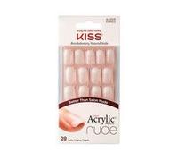 Kiss My Face - Salon Acrylic French Nude 64268 ( 28 Pcs ) - Acrylic Nails French Manicure For A Natural Look