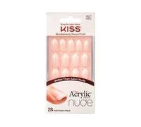 Kiss My Face - Salon Acrylic French Nude Nails 64267 ( 28 Pcs ) - Acrylic Nails French Manicure For A Natural Look