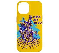 Kiss My Jazz - Illustration de Musicien Coque pour iPhone 14