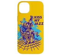 Kiss My Jazz - Illustration de Musicien Coque pour iPhone 14 Plus