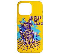 Kiss My Jazz - Illustration de Musicien Coque pour iPhone 16 Pro