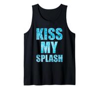 Kiss My Splash Natation Océan Plage Surfer Débardeur