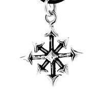 Kiss of Leather Pendentif en forme d'étoile en argent sterling 925 N° 58