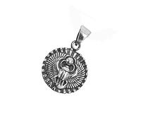 Kiss of Leather Pendentif scarabée en argent sterling 925 Si. 437, Argent sterling
