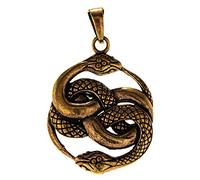 Kiss of Leather Pendentif serpent en bronze n°135