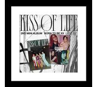 KISS OF LIFE Born to be XX 2nd Mini Album CD+Magazine+Photocard+Sticker+Tracking Sealed (Good Version)