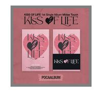KISS OF LIFE Midas Touch 1st Single Album Contents+Photocard+Tracking Sealed KOL (POCA Version)
