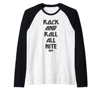 KISS - Paroles de Rock And Roll All Nite Manche Raglan