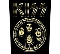 Kiss - Patch "Hailing from NYC" RO3455 (taille unique) (Noir/Or)
