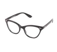 Kiss PIN-UP Lunettes de Vue Anti-Lumière Bleue Femme - Design Œil de Chat Élégant - Monture Légère avec Détails Raffinés & Protection UV - Antireflet Idéal pour PC, Smartphone, Gaming & TV