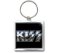 Kiss - Portachiavi Kiss Logo (Metallo Nero)