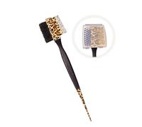 Kiss Professional Brosse 3 en 1 Peigne queue de rat avec étui Rouge