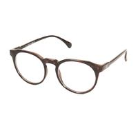 Kiss RAINBOW Lunettes de Vue Homme Femme - Monture Ronde Vintage avec Pont Structuré - Protection UV & Confort Léger - Look Intellectuel & Chic pour Travail & Quotidien