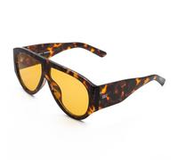 Kiss REBEL Lunettes de Soleil Homme Femme - Monture Masque Oversize en Polycarbonate Finition Premium - Style Audacieux pour Looks Urbains & Décontractés - Verres avec Protection UV Totale