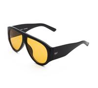 Kiss REBEL Lunettes de Soleil Homme Femme - Monture Masque Oversize en Polycarbonate Finition Premium - Style Audacieux pour Looks Urbains & Décontractés - Verres avec Protection UV Totale
