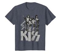 Kiss - Rien à Perdre T-Shirt, Enfant, Bleu Chiné, 4 Ans