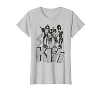 Kiss - Rien à Perdre T-Shirt, Femme, Argent, M