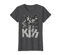 Kiss - Rien à Perdre T-Shirt, Femme, Chiné Foncé, L
