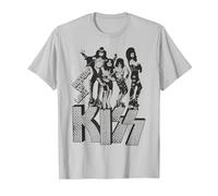 Kiss - Rien à Perdre T-Shirt, Homme, Argent, XL