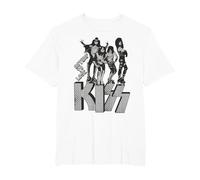 Kiss - Rien à Perdre T-Shirt, Homme Grandes Tailles, Blanc, 6X Tall