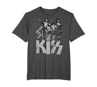 Kiss - Rien à Perdre T-Shirt, Homme Grandes Tailles, Chiné Foncé, 5X Tall