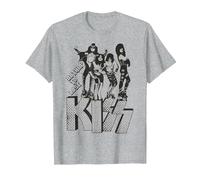 Kiss - Rien à Perdre T-Shirt, Homme, Gris Chiné, M
