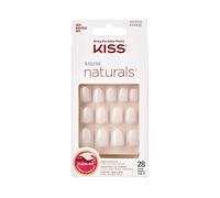 Soin des pieds - KISS GEL Salon Naturels Ongles Artificiels 28 Pièces - Longueur S, Colle Incluse