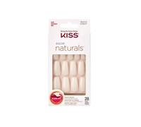Kiss Salon Naturel Modèle Ksn07 Lot De 28 Ongles Artificiels - Manucure Prête, Colle Gel Et Accessoires Inclus Multicolore