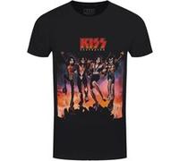 Kiss – T-shirt Destroyer – Taille L Noir Unisexe – Importé
