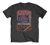 Kiss - T-Shirt # L Grey Unisex # Destroyer Tour '78 [Import]