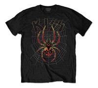Kiss - T-Shirt # M Black Unisex # Spider [Import]