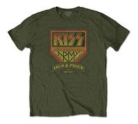 Kiss - T-Shirt # M Green Unisex # Loud & Proud [Import]