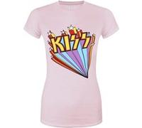 KISS T-Shirt Stars Femme RoseL Rose