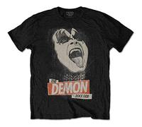 Kiss - T-Shirt # XL Black Unisex # The Demon Rock [Import]
