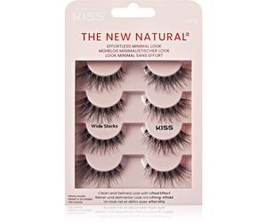 KISS The New Natural Effortless Minimal Look faux-cils Wide Slacks 8 pcs