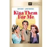 Kiss Them For Me (DVD) Cary Grant Jayne Mansfield Leif Erickson