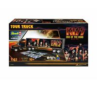 REVELL 07644 1/32 Coffret Cadeau Kiss Fin De La Route Tournée Mondiale Camion