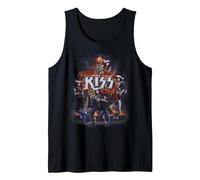 Kiss - Très Joyeux Baisers Débardeur, Homme, Noir, XXL