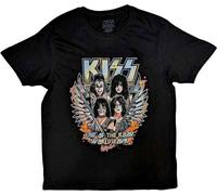 Kiss Tričko End Of The Road Wings Uni Noir M