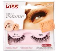 Kiss Faux-cils True Volume Ritzy – Noir naturel – 1 paire