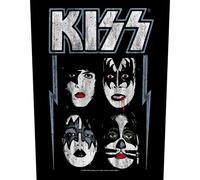 Kiss - Visages - Patch RO5011 (taille unique) (Noir)
