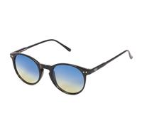 Kiss WAVE Lunettes de Soleil Homme Femme - Monture Vintage en Polycarbonate avec Détails Métalliques - Verres UV400 ou Polarisés - Protection Solaire Avancée pour Tous les Styles