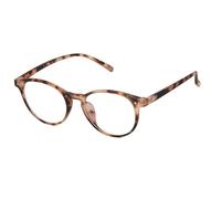 Kiss WAVE Lunettes de Vue Homme Femme - Verres Transparents & Anti Lumière Bleue pour PC, TV, Travail & Gaming - Protection UV - Monture Ronde & Détails Vintage pour un Look Élégant