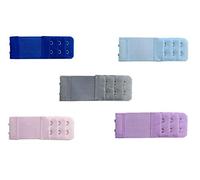 Kissa 1 rallonge Extension Soutien Gorge 2 Crochets Extensibles Accessoire Lingerie (Violet)