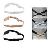 Kissa Rallonge Bretelles de Soutien Gorge pour Dos Nu Astuce décolleté (Noir)