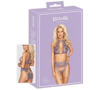 Kissable - ensemble de lingerie en dentelle (violet) - L/XL